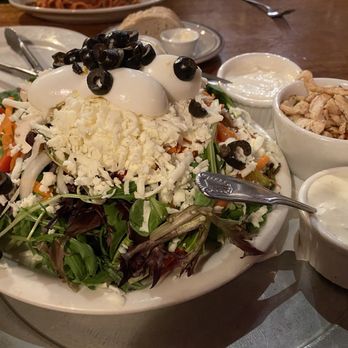 The Sausage Factory - (BIG) Mamma Salad! (Chicken added). Beautiful large salad perfect option for KETO - Italian Near Me - San Francisco, California The Sausage Factory - (BIG) Mamma Salad! (Chicken added). Beautiful large salad perfect option for KETO - Italian Near Me - San Francisco, California
