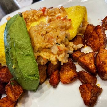 The Union Kitchen - Peggy's Lobster Omelet - New American Near Me - Kingwood, Texas