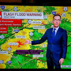 Torrential rain across New York and the tri-state area. Warning to stay home due to flash flooding - 9/29/2023