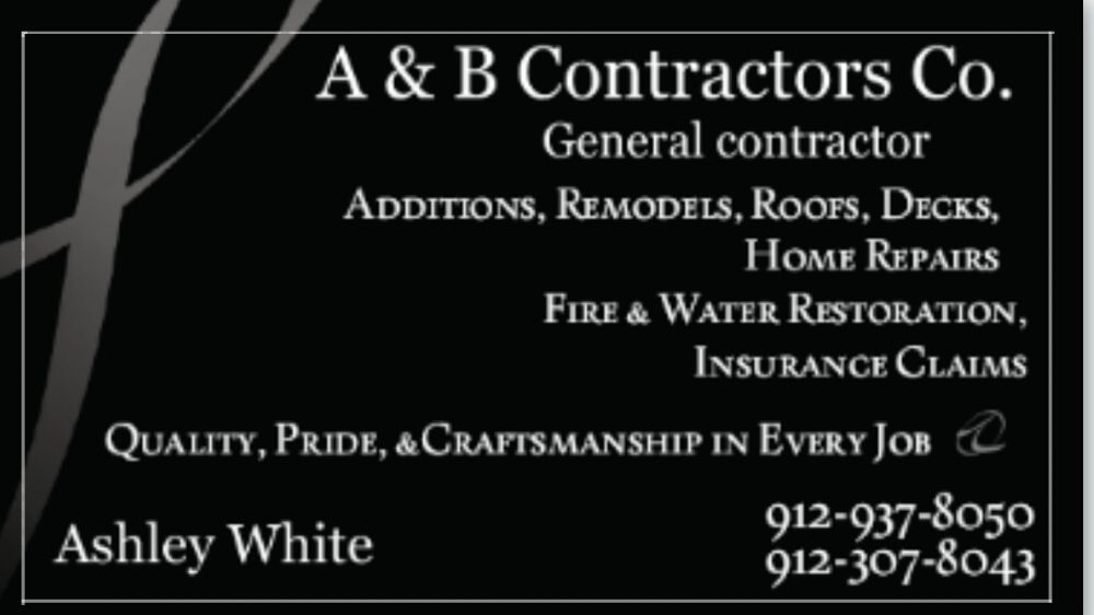 Slide of A&B Contractors