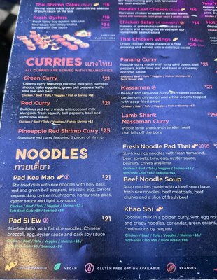 Thai Kitchen Menu: Discover Authentic Flavors Today