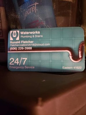 Waterworks Plumbing and Drain Logo