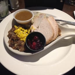 Turkey dinner. Turkey dinner.