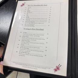 Menu Menu