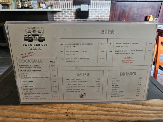 Menu photo 4 Park Burger Denver, CO Menu photo 4 Park Burger Denver, CO