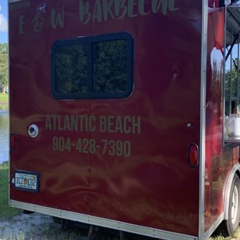E & W Barbeque - a red food truck - Food Trucks Near Me E & W Barbeque - a red food truck - Food Trucks Near Me