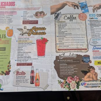 La Catedral Cafe & Restaurant - Menu April 2026 - Mexican Near Me - Chicago, Illinois