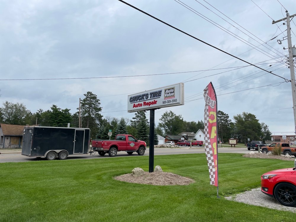 CHUCK’S TIRE Updated August 2024 1575 N St Helen Rd, Saint Helen, Michigan Tires Phone