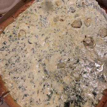 Artichoke Basille's Pizza - Freshly baked artichoke pizza! - Pizza Near Me - Berkeley, California