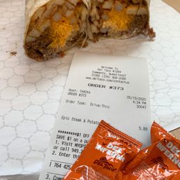 Epic Steak & Potato Burrito Epic Steak & Potato Burrito