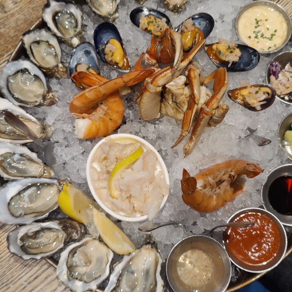 Taylor Shellfish Oyster Bar - Salish Sampler* - Seafood Near Me - Seattle, Washington Taylor Shellfish Oyster Bar - Salish Sampler* - Seafood Near Me - Seattle, Washington