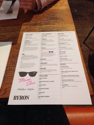 Menu photo 7 Byron London, XGL