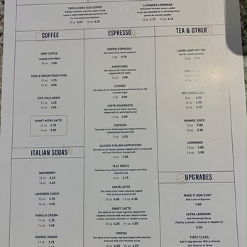 Window Seat Coffee - Menu - Coffee & Tea Near Me - Dallas, Texas Window Seat Coffee - Menu - Coffee & Tea Near Me - Dallas, Texas