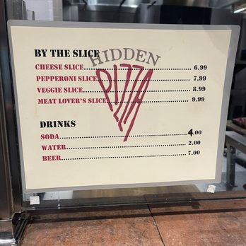 Hidden Pizza - Menu 7-5-24 - Pizza Near Me - Reno, Nevada