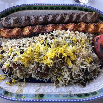 Irvine Grill - Kebab combo with Addas polo - Mediterranean Near Me - Irvine, California Irvine Grill - Kebab combo with Addas polo - Mediterranean Near Me - Irvine, California
