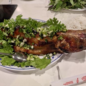 Thien An Bo 7 Mon - Baked catfish - Vietnamese Near Me - Rosemead, California Thien An Bo 7 Mon - Baked catfish - Vietnamese Near Me - Rosemead, California