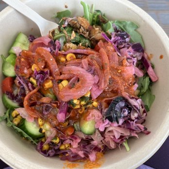 CAVA - Salad bowl with chicken - Salad Near Me - Arlington, Virginia CAVA - Salad bowl with chicken - Salad Near Me - Arlington, Virginia