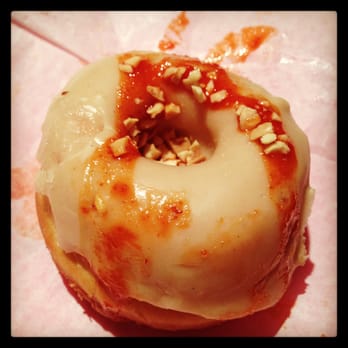 Glam Doll Donuts - Chart Topper: peanut butter & sriracha - Donuts Near Me - Minneapolis, Minnesota Glam Doll Donuts - Chart Topper: peanut butter & sriracha - Donuts Near Me - Minneapolis, Minnesota