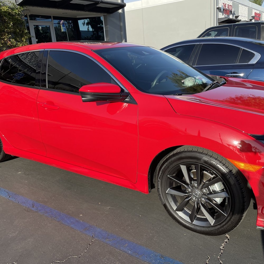 Tint Lab - 2020 Honda Civic Hatchback - Car Window Tinting Near Me - Chino, California Tint Lab - 2020 Honda Civic Hatchback - Car Window Tinting Near Me - Chino, California
