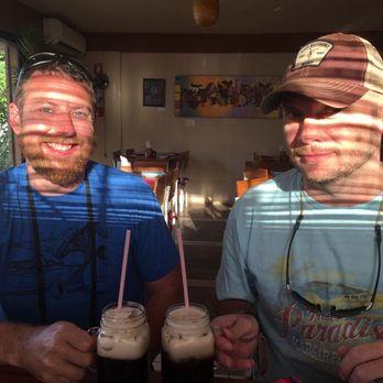 Amparo's breakfast bistro - We had to order a second coffee for the road!! Yes they are that good. - Breakfast & Brunch Near Me - Cozumel, ROO