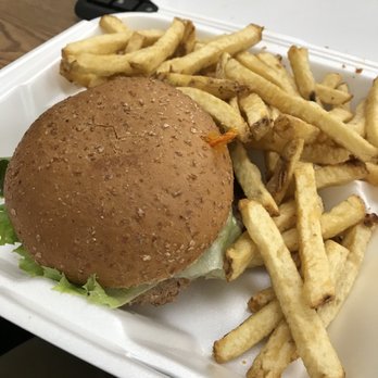 Jake's Roadhouse - turkey burger on wheat to-go - Barbeque Near Me - Monrovia, California