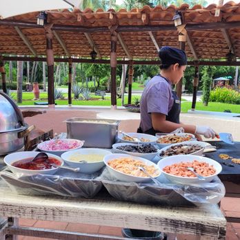 El Palmar Restaurant - Quesadilla station - Mexican Near Me - Puerto Vallarta, JAL