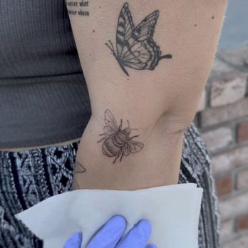 Good Luck Tattoo - butterfly by tania! - Tattoo Near Me - Santa Cruz, California Good Luck Tattoo - butterfly by tania! - Tattoo Near Me - Santa Cruz, California