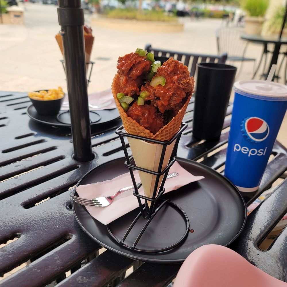 Cluck N Cone - The buffalo Crimson - Caterers Near Me Cluck N Cone - The buffalo Crimson - Caterers Near Me