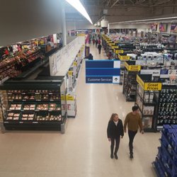 Tesco - View from the mezzanine Cafe.