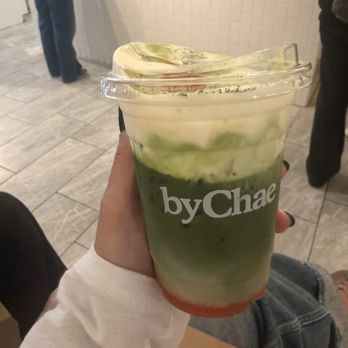 byChae - Strawberry Matcha - Coffee & Tea Near Me - Boston, Massachusetts