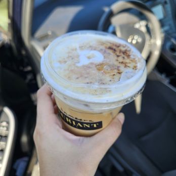 Luxuriant Coffee - Creme brulee latte - Coffee & Tea Near Me - Riverside, California