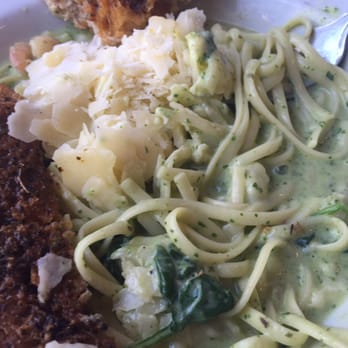 Basil Pasta Bar - Watery pasta... and look at those chunks of raw cheese just being throw on top of the pasta... - Italian Near Me - Vancouver, British Columbia