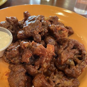 Lovin Spoonfuls Vegan Restaurant - BBQ cauliflower Wings (GF) - Vegan Near Me - Tucson, Arizona