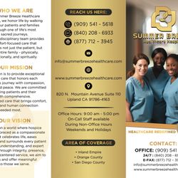Summer Breeze Healthcare - Brochure