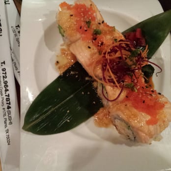 Densetsu - Baked salmon roll - Japanese Near Me - Plano, Texas Densetsu - Baked salmon roll - Japanese Near Me - Plano, Texas