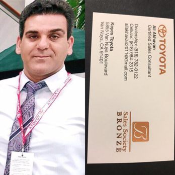 Keyes Toyota - My very helpful consultant! - Car Dealers Near Me - Van Nuys, California