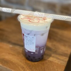 85°C Bakery Cafe-Chandler - Iced Taro Lavender Latte