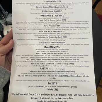 Eureka Springs Eats and Treats - Menu - Desserts Near Me - Eureka Springs, Arkansas Eureka Springs Eats and Treats - Menu - Desserts Near Me - Eureka Springs, Arkansas