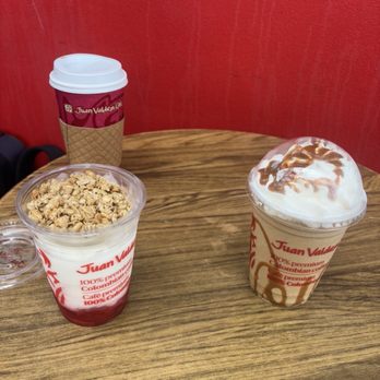Juan Valdez Cafe - Nevado dark Brewed Coffee and yogurt parfait - Coffee & Tea Near Me - Doral, Florida Juan Valdez Cafe - Nevado dark Brewed Coffee and yogurt parfait - Coffee & Tea Near Me - Doral, Florida