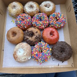 Sandy Pony - A dozen warm donuts! Fan favs were the top two rows - Mary Lee-Mon and Pony Party!