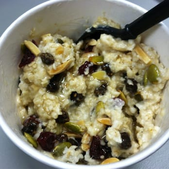 Starbucks - Tasty little cup of oatmeal with fruit, nuts and seeds! - Coffee & Tea Near Me - Sacramento, California