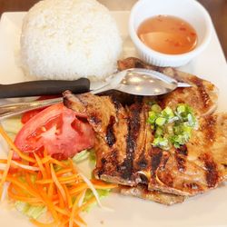 Bravo Pho - 35. Grilled Pork Chop with Jasmine Rice