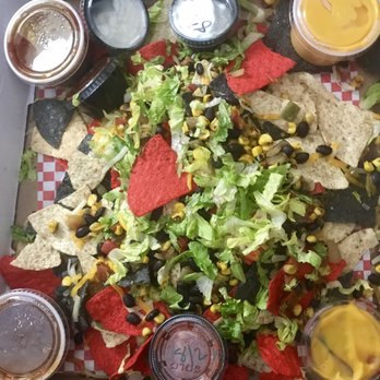 Chicho's Pizza - Chos Nachos w/ toppings on the side - Pizza Near Me - Virginia Beach, Virginia