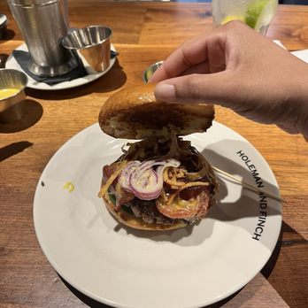 H&F Burger - The goods! I did add mayonnaise. - American Near Me - Atlanta, Georgia H&F Burger - The goods! I did add mayonnaise. - American Near Me - Atlanta, Georgia