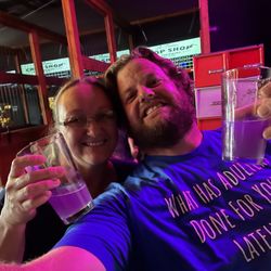A-Town Chop Shop - The purple drink my wife an I had.