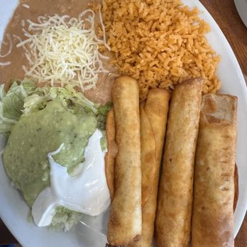 Jalisco Fairway - 4 Flautas Plate - Mexican Near Me - Roseville, California Jalisco Fairway - 4 Flautas Plate - Mexican Near Me - Roseville, California