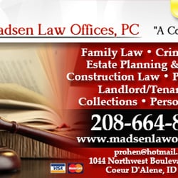 Madsen Law Offices, PC - Ad powered by: YPC Media