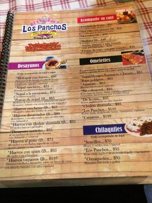 Menu photo 7 Los Panchos Ensenada, BCN