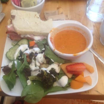 Faye's Cafe - Soup, salad and 1/2 a sandwich was not your typical lunch fare. - Cafes Near Me - Livingston, Montana Faye's Cafe - Soup, salad and 1/2 a sandwich was not your typical lunch fare. - Cafes Near Me - Livingston, Montana