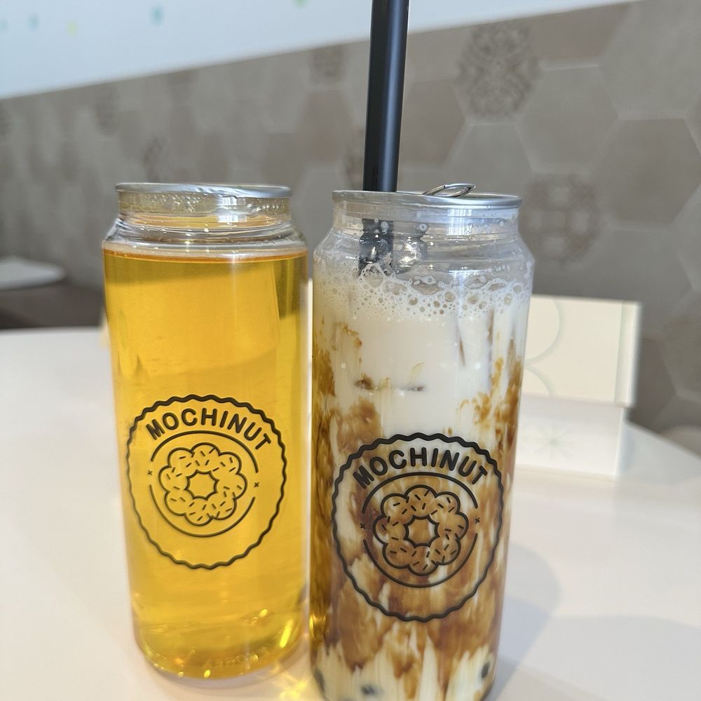Mochinut - Brown sugar and peach mango - Donuts Near Me - Plano, Texas